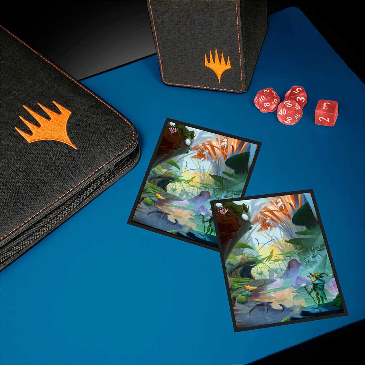 Magic The Gathering Bloomburrow 100ct Deck Protector Sleeves Blue Island 2