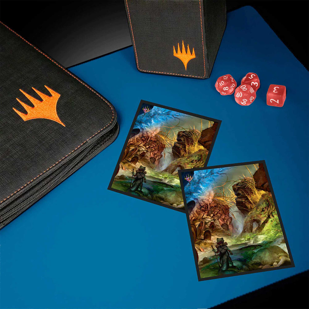 Magic The Gathering Bloomburrow 100ct Deck Protector Sleeves Swamp 2