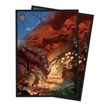 Magic: The Gathering - Bloomburrow 100ct Deck Protector Sleeves Green 1