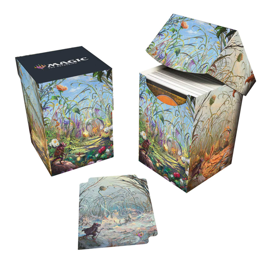 Magic: The Gathering - Bloomburrow 100+ Deck Box White