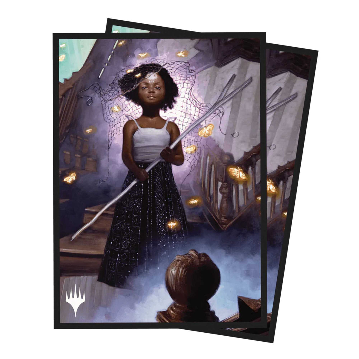 Magic The Gathering Duskmourn Commander 100ct Deck Protector Sleeves 1