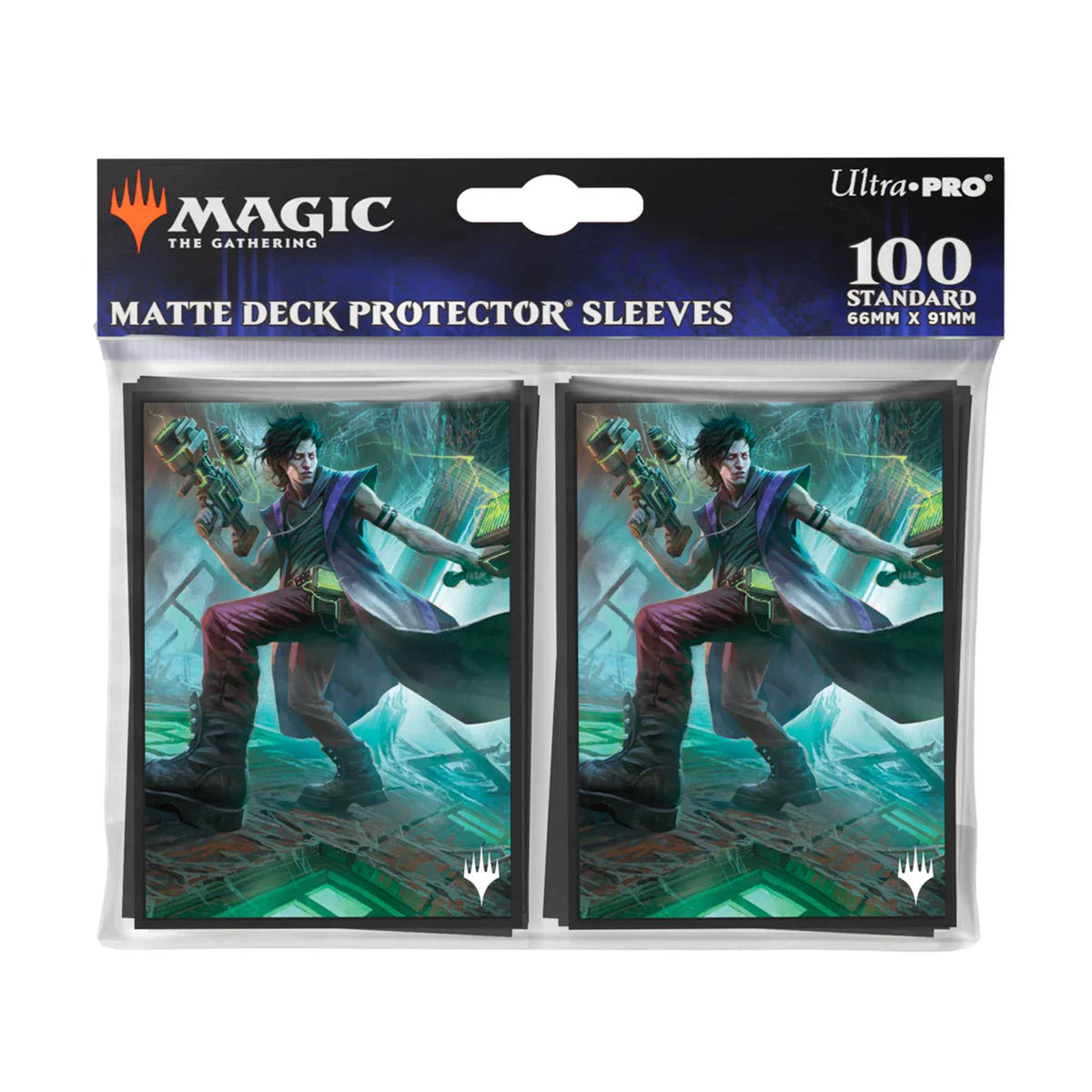 MTG Duskmourn 100ct Deck Protector Sleeves Commander Winter Cynical Opportunist 2