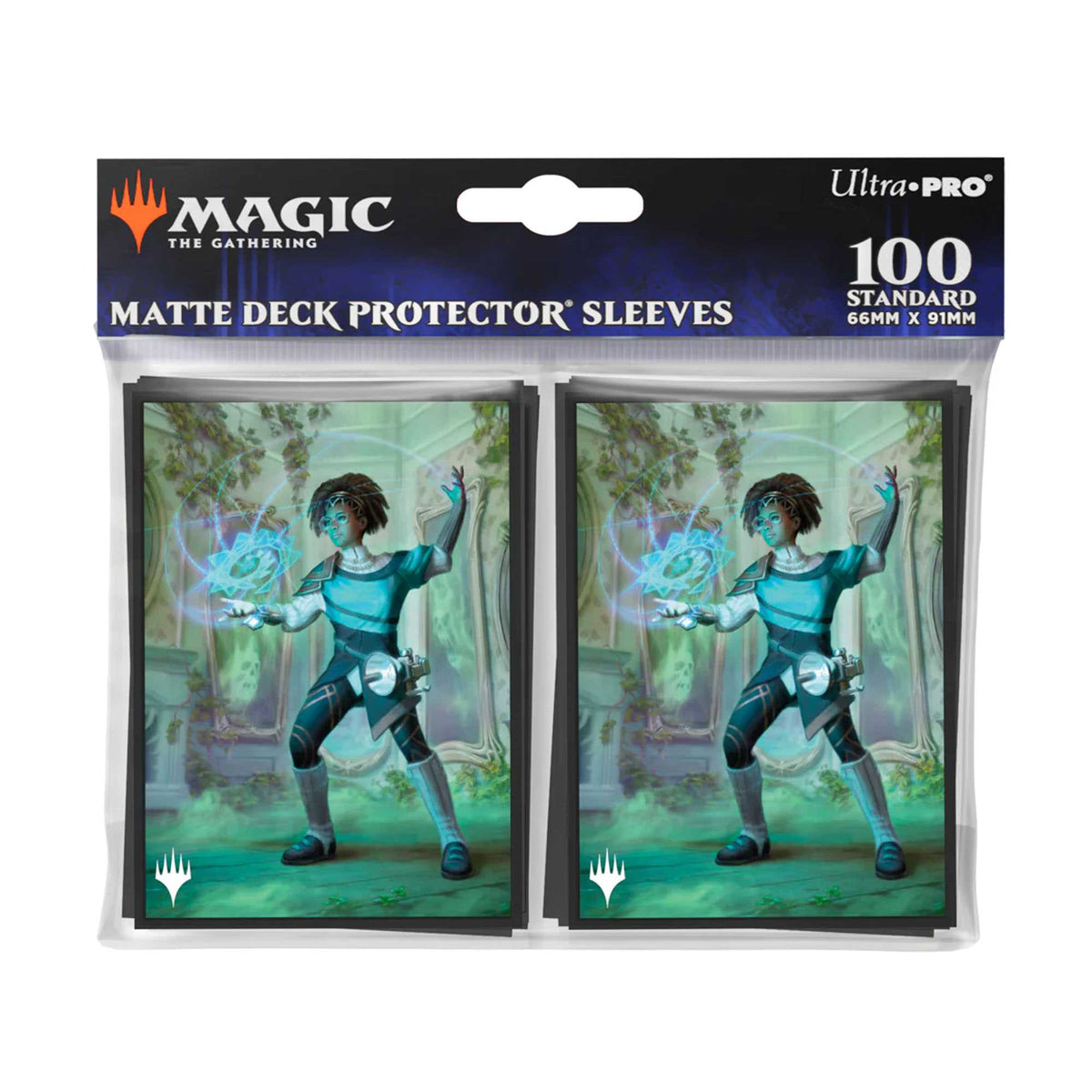 MTG Duskmourn 100ct Deck Protector Sleeves Commander Zimone Mystery Unraveler 2