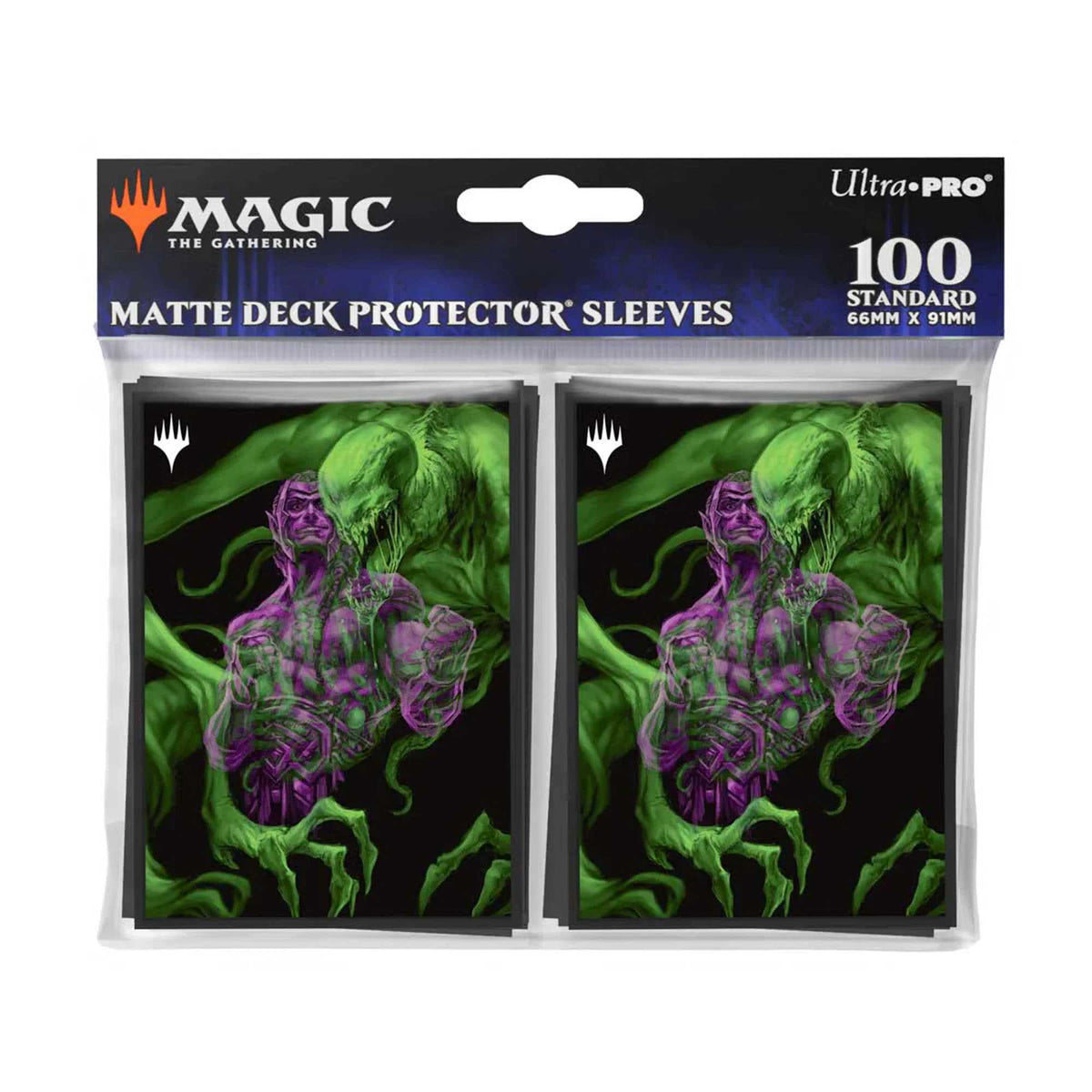 Magic: The Gathering - Duskmourn 100ct Deck Protector Sleeves Alt Art Key Character Mythic 2 2