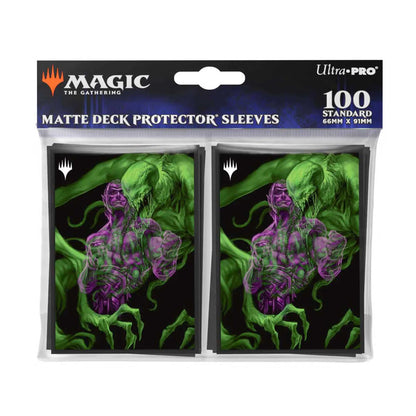 Magic: The Gathering - Duskmourn 100ct Deck Protector Sleeves Alt Art Key Character Mythic 2 2