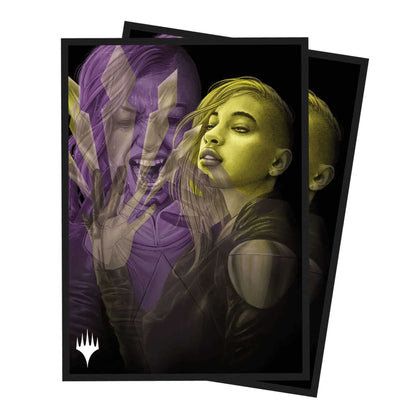Magic The Gathering Duskmourn 100ct Deck Protector Sleeves Niko Light of Hope 1