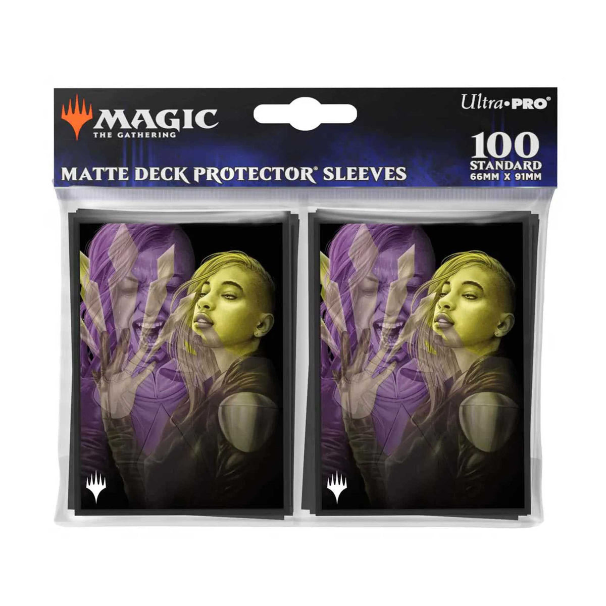 Magic The Gathering Duskmourn 100ct Deck Protector Sleeves Niko Light of Hope 2