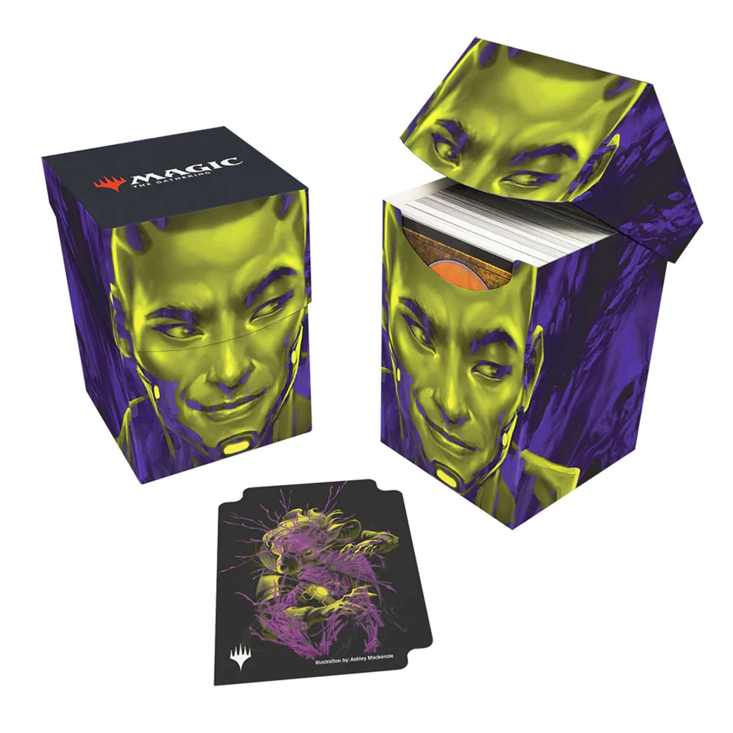 Magic The Gathering Duskmourn 100 Card Deck Box Art Kaito Bane of Nightmares 1