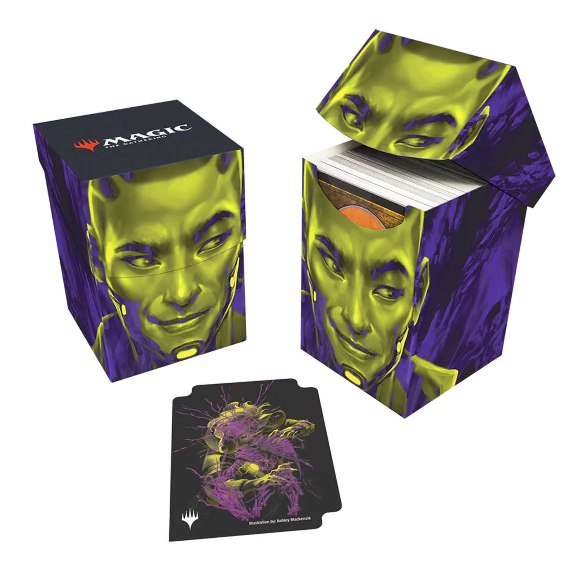 Magic The Gathering Duskmourn 100 Card Deck Box Art Kaito Bane of Nightmares 1
