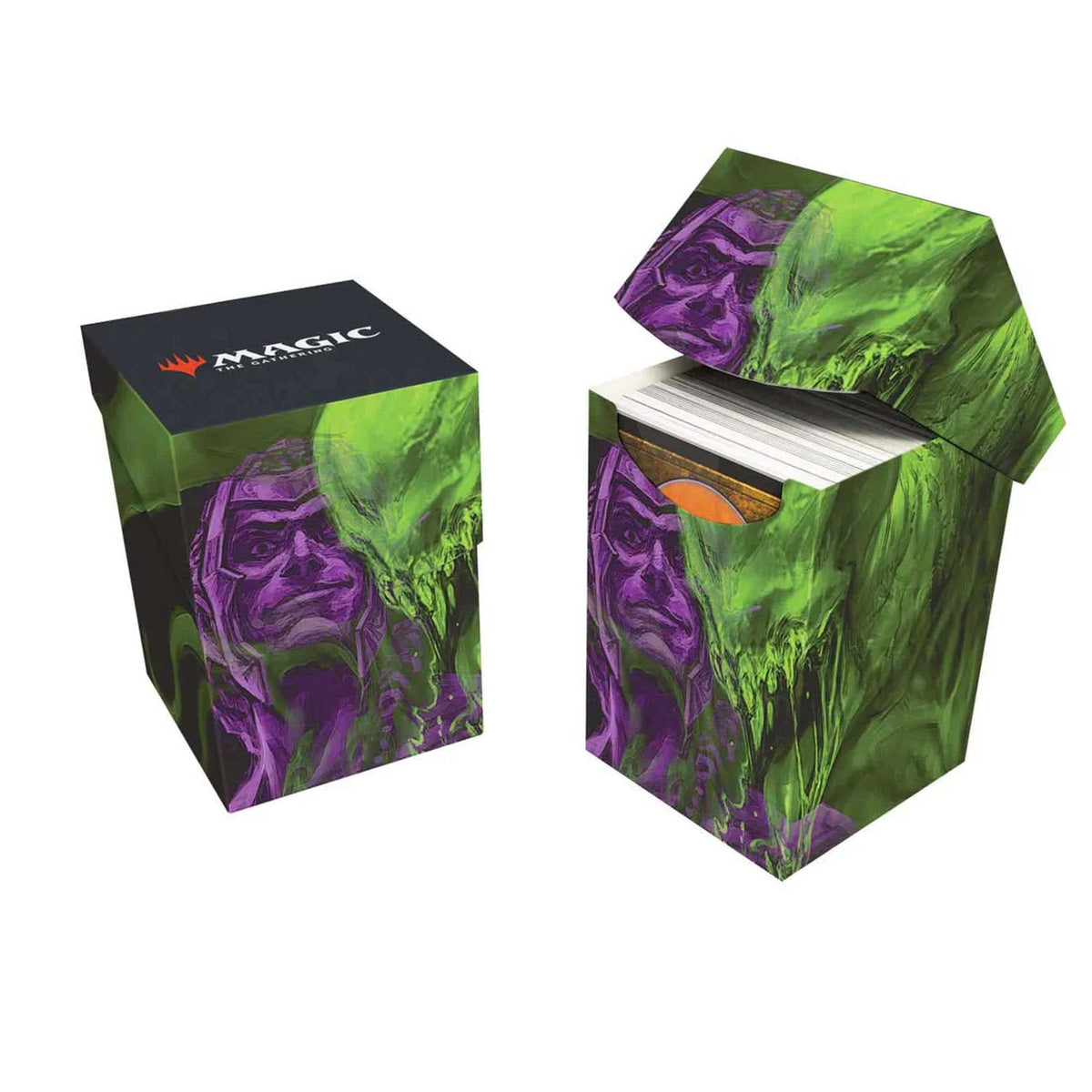 Magic The Gathering Duskmourn 100 Card Deck Box Tyvar the Pummeler Art 1