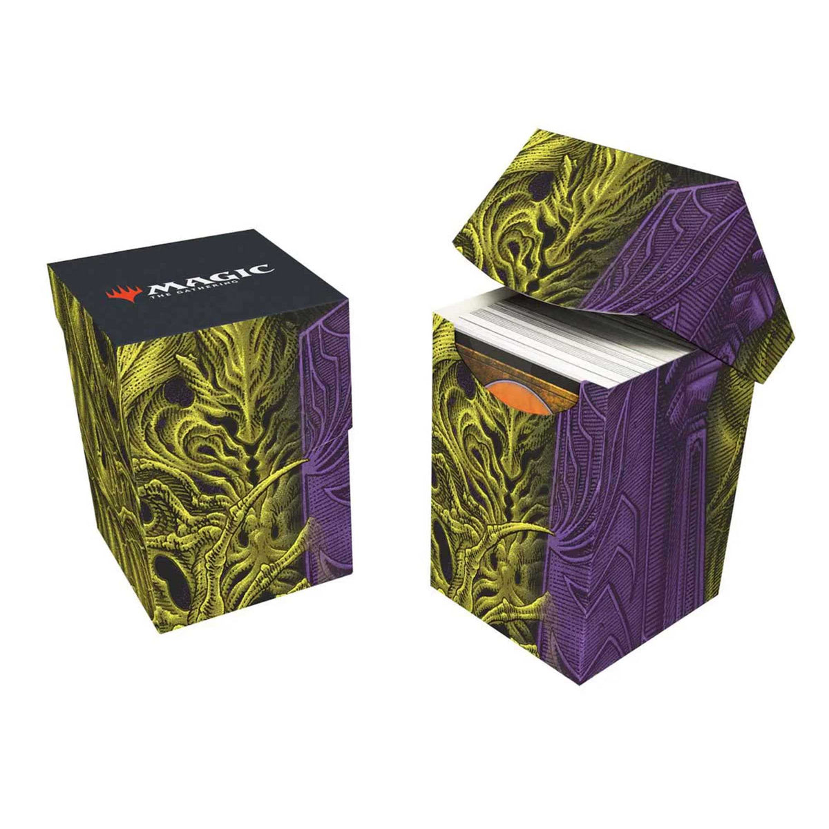 Magic The Gathering Duskmourn 100 Card Deck Box Valgavoth Terror Eater Art 1