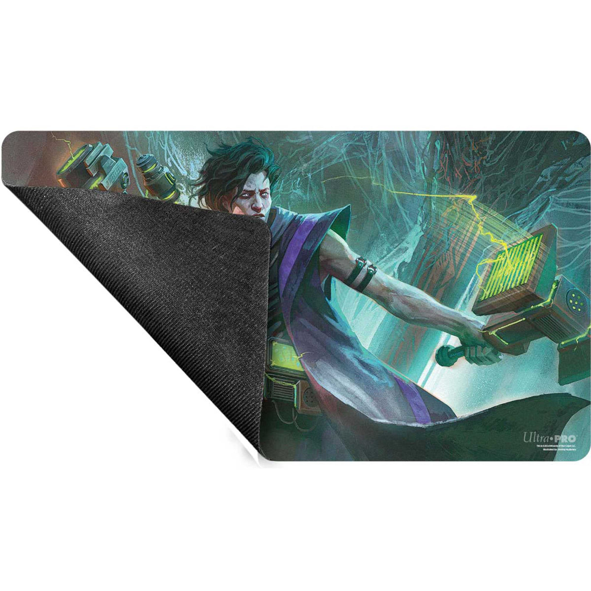 Magic The Gathering Duskmourn Playmat Commander Winter Cynical Opportunist 2