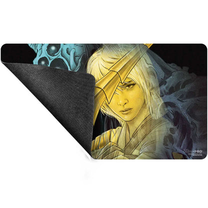 Magic The Gathering Duskmourn Playmat Key Character Mythic 1 Wandering Rescuer 2