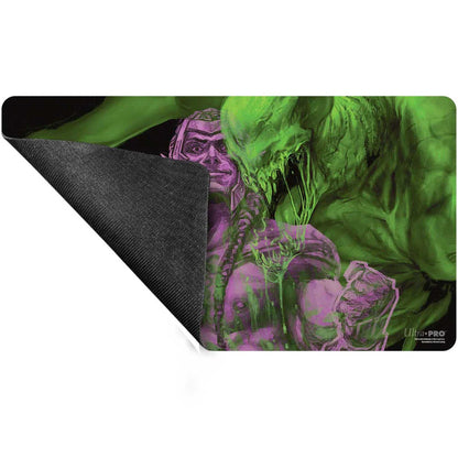 Magic The Gathering Duskmourn Playmat Character Mythic 2 Tyvar the Pummeler 2