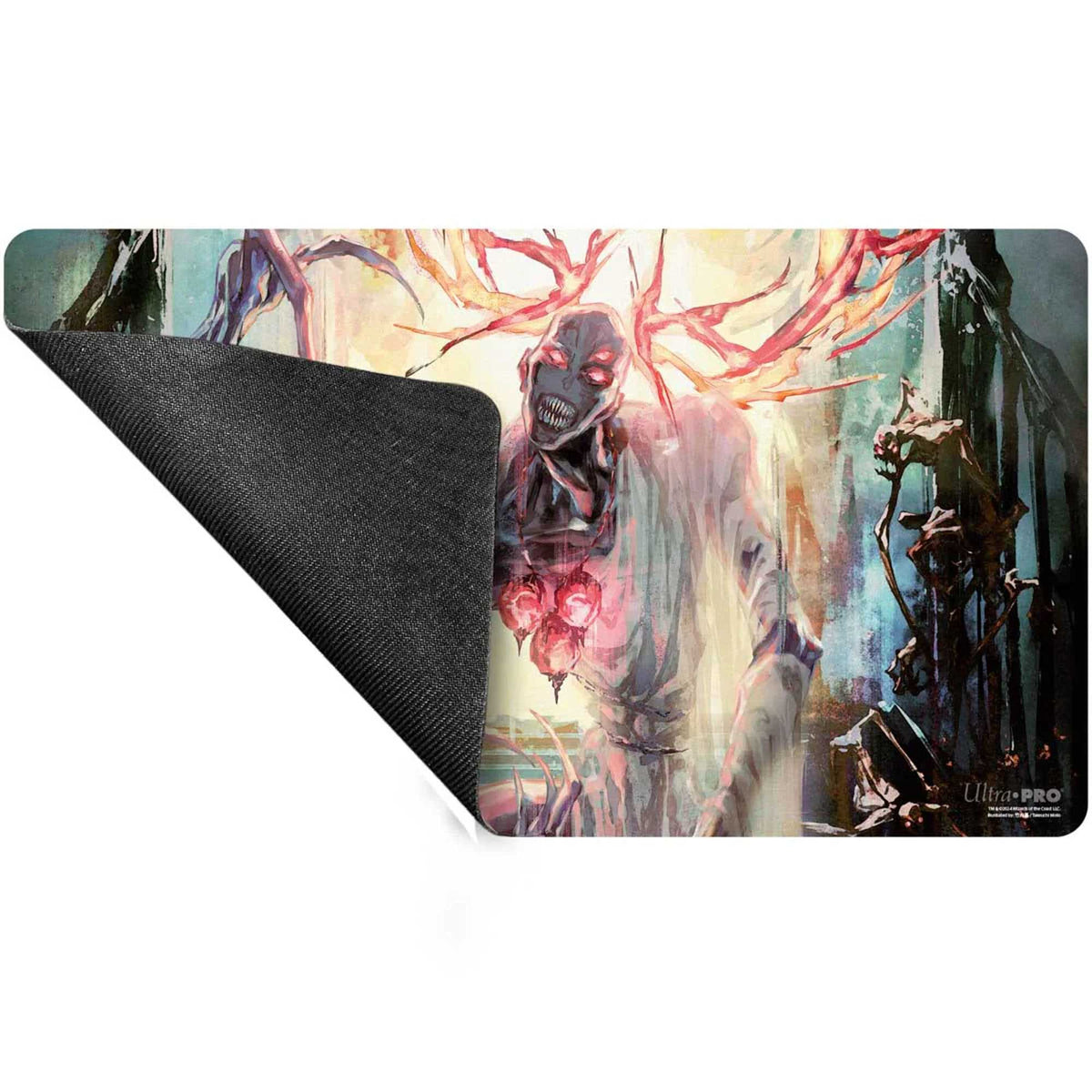 Magic The Gathering Duskmourn Playmat Mythic Cycle White Overlord of the Mistmoors 2