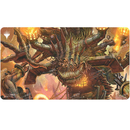 Magic: The Gathering - Duskmourn Playmat Mythic Cycle Red 1