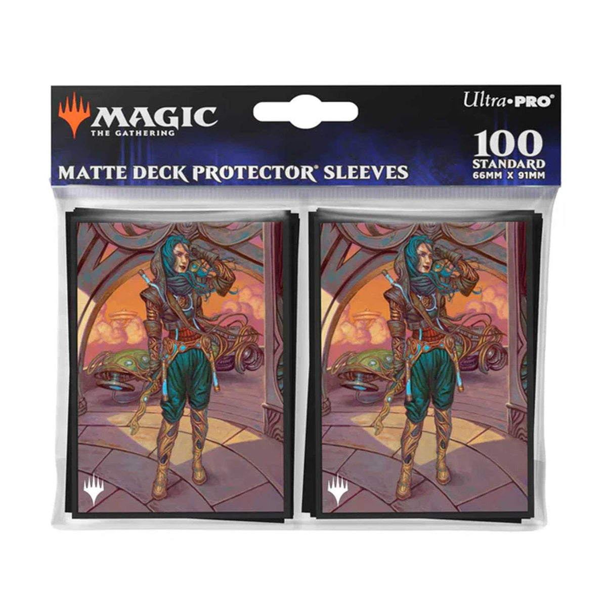 Magic: The Gathering - 2025 Multiplanar Race Set 100ct Deck Protector Sleeves Borderless Racer 1 2
