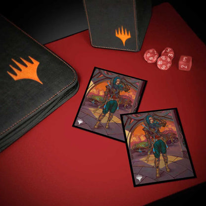 Magic: The Gathering - 2025 Multiplanar Race Set 100ct Deck Protector Sleeves Borderless Racer 1 3