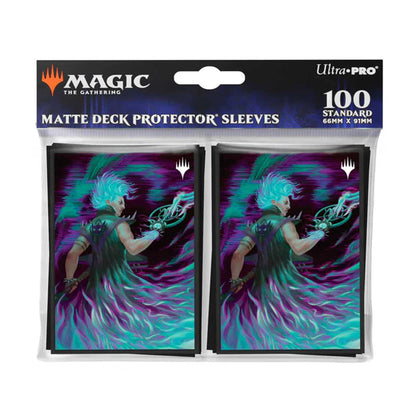 Magic: The Gathering - 2025 Multiplanar Race Set 100ct Deck Protector Sleeves Borderless Racer 2 2