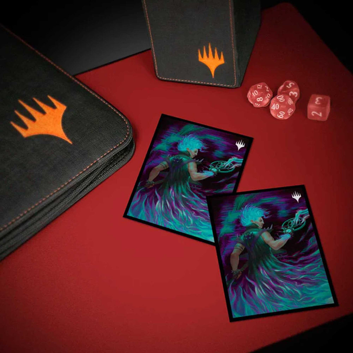Magic: The Gathering - 2025 Multiplanar Race Set 100ct Deck Protector Sleeves Borderless Racer 2 3