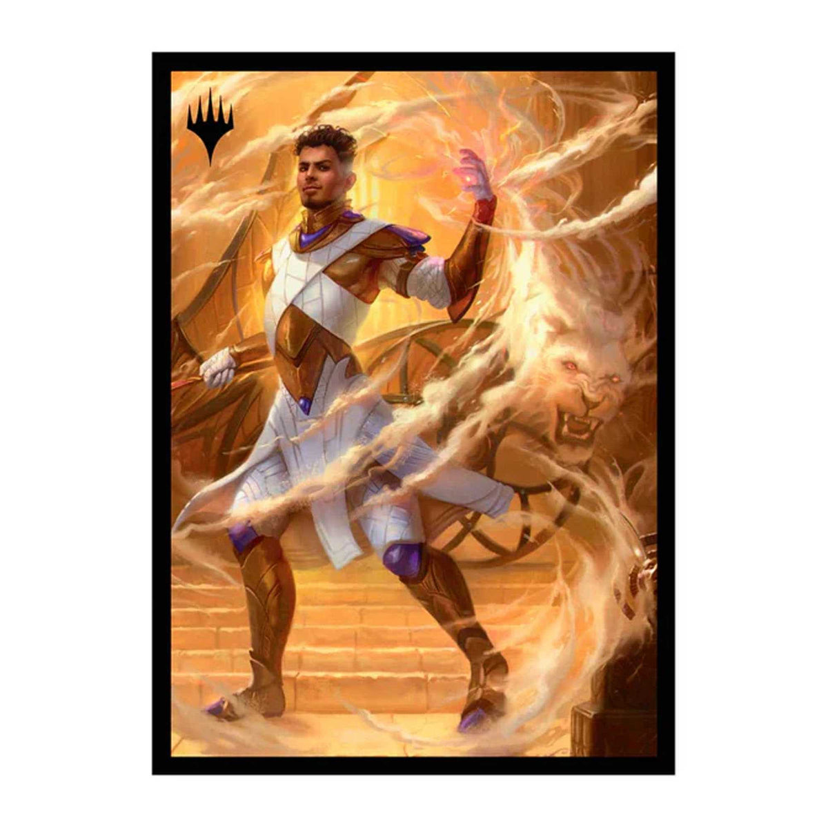 Magic: The Gathering - 2025 Multiplanar Race Set 100ct Deck Protector Sleeves Borderless Racer 3 1