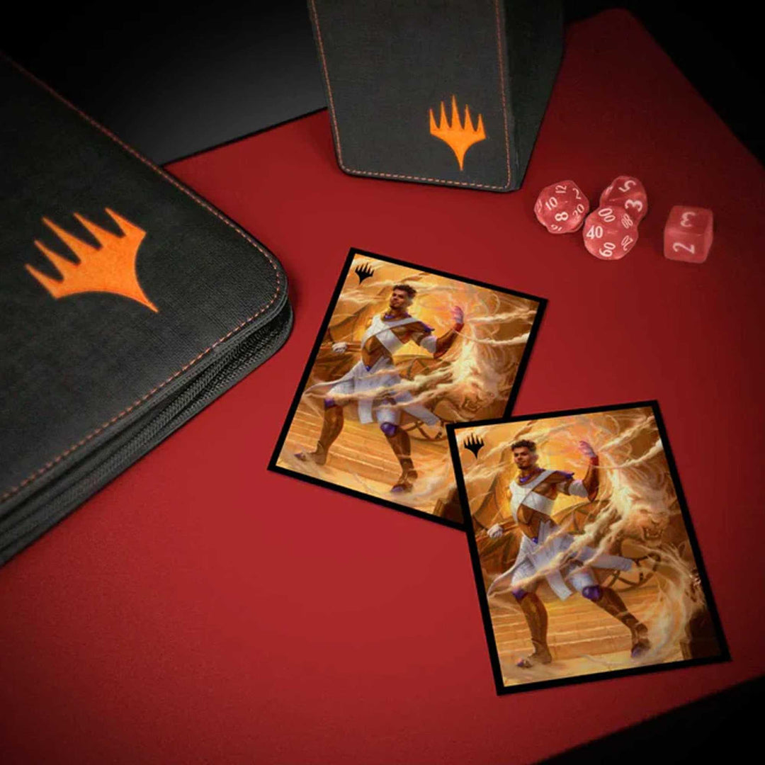 Magic: The Gathering - 2025 Multiplanar Race Set 100ct Deck Protector Sleeves Borderless Racer 3 3