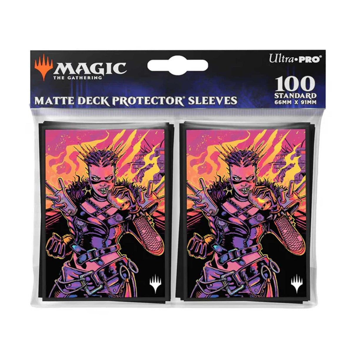 Magic: The Gathering - 2025 Multiplanar Race Set 100ct Deck Protector Sleeves Borderless Racer 4 2