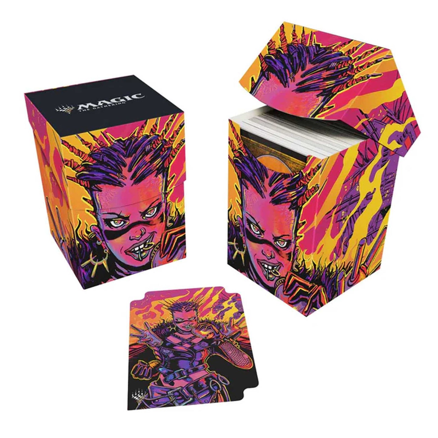 Magic: The Gathering - 2025 Multiplanar Race Set 100+ Deck Box Borderless Racer 4 1