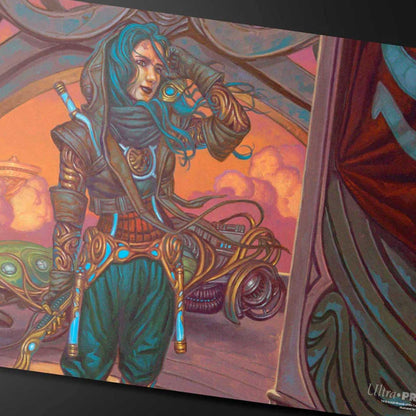 Magic: The Gathering - 2025 Multiplanar Race Set Playmat Borderless Racer 1 1