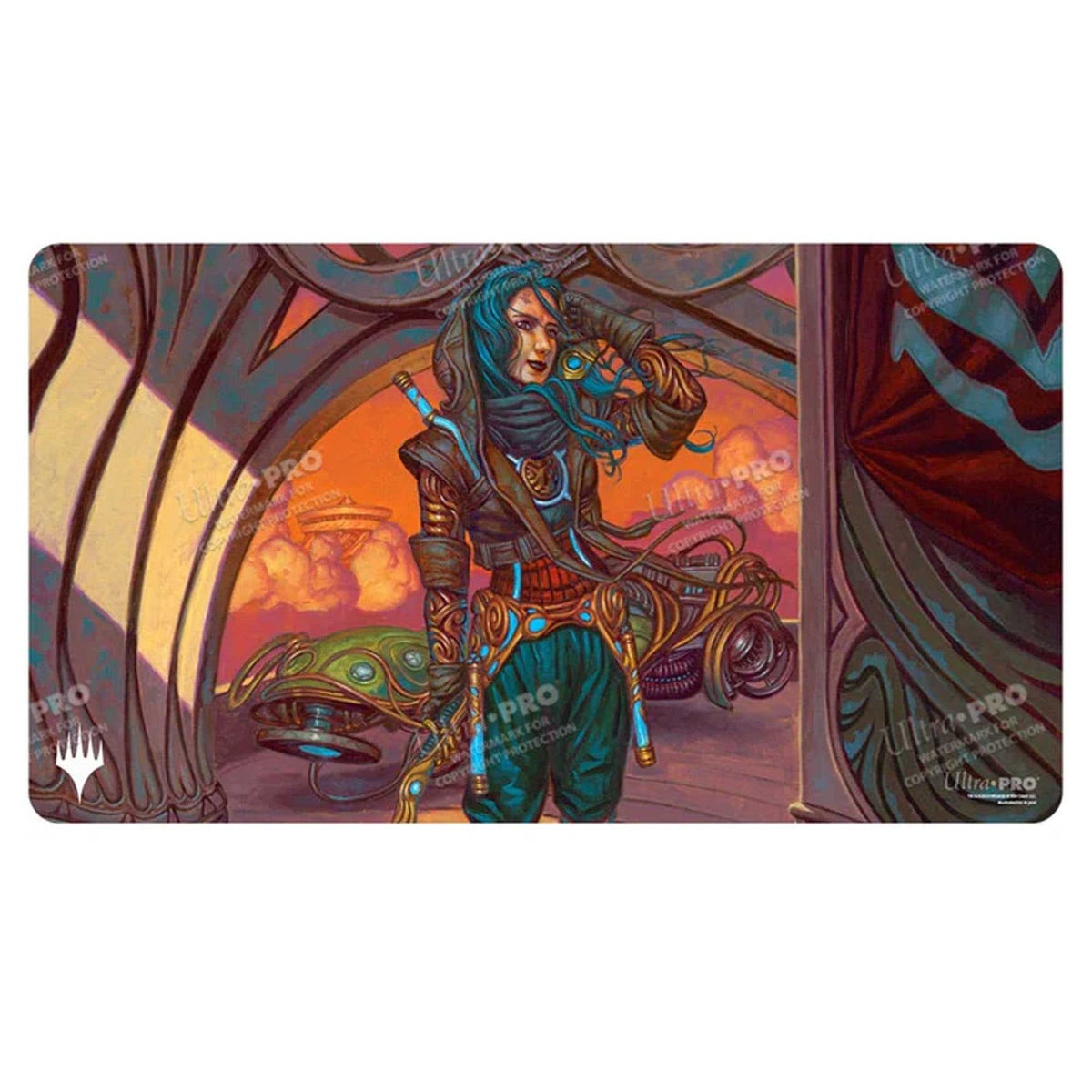 Magic: The Gathering - 2025 Multiplanar Race Set Playmat Borderless Racer 1 3