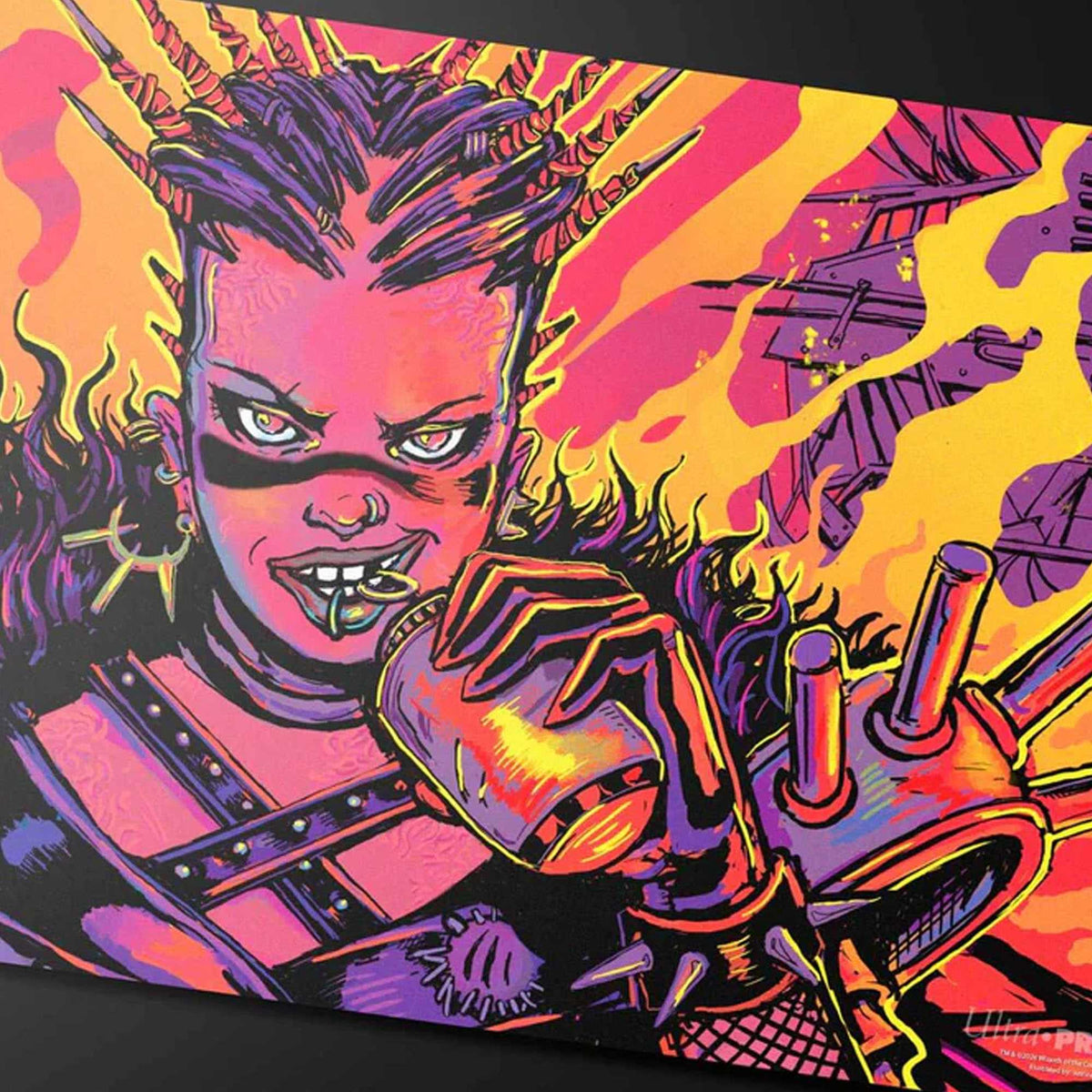Magic: The Gathering - 2025 Multiplanar Race Set Playmat Borderless Racer 4 1