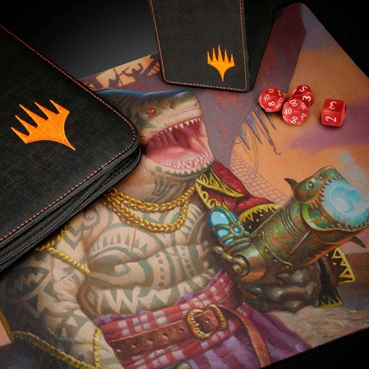 Magic: The Gathering - 2025 Multiplanar Race Set Playmat Borderless Racer 8 2