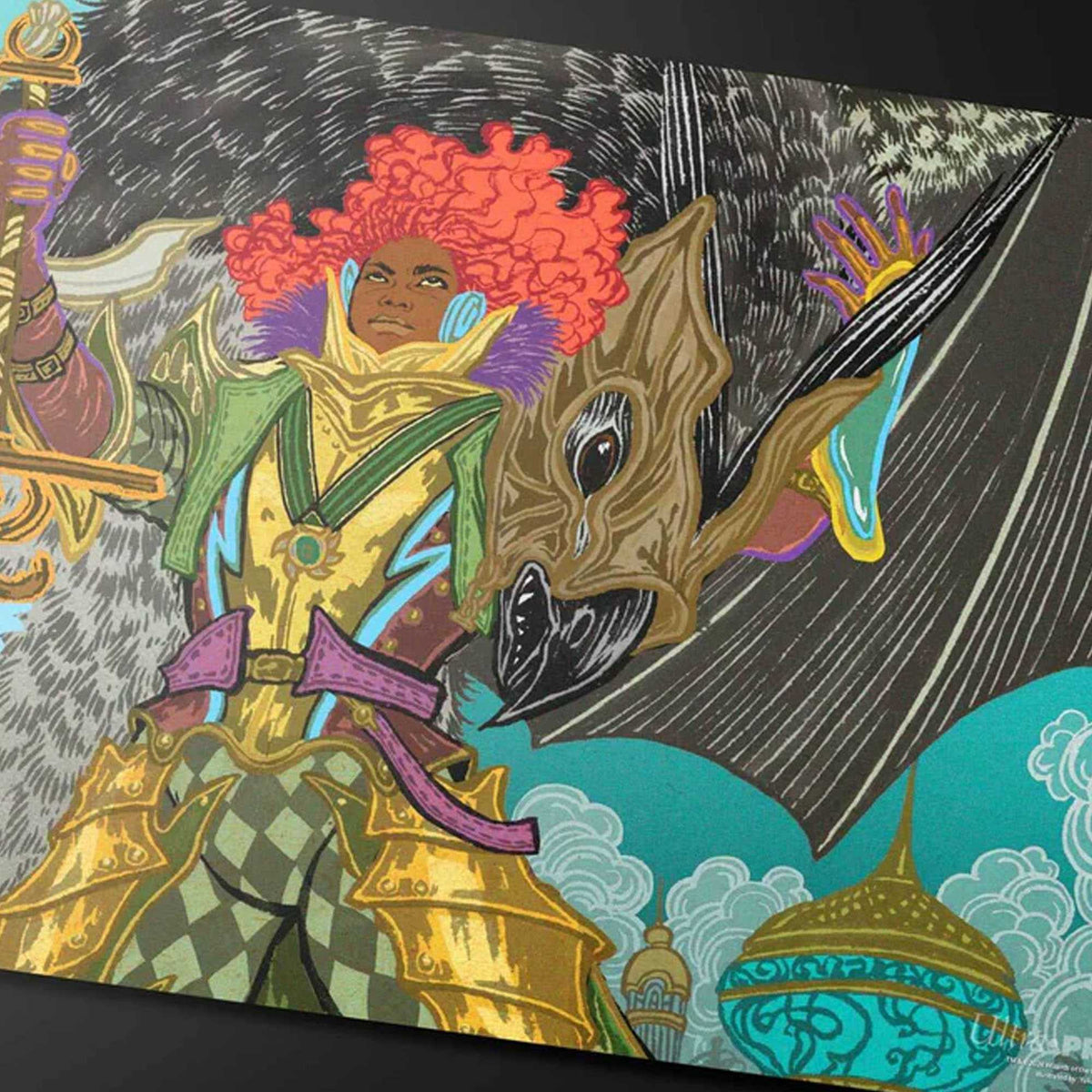 Magic: The Gathering - 2025 Multiplanar Race Set Playmat Borderless Racer 9 1