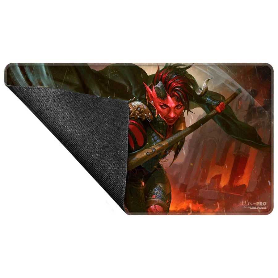 Magic: The Gathering - Commander Series- Release 7- Stitched Edge Playmat Karlach 2