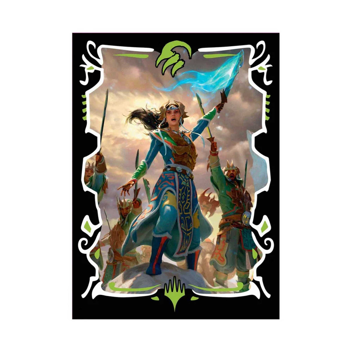 Magic: The Gathering - Return To Tarkir 100ct Deck Protector Sleeves - Temur Commander 1
