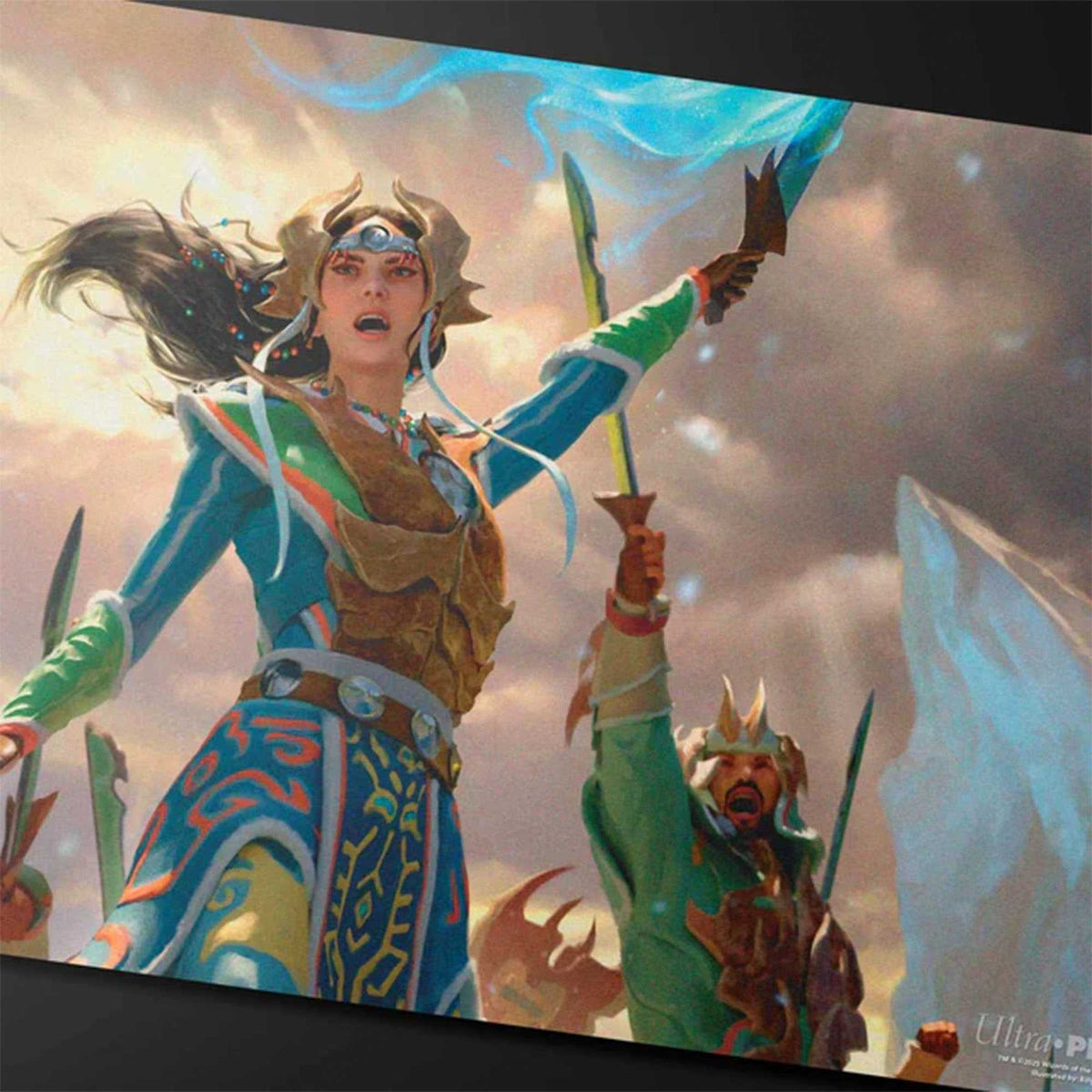 Magic: The Gathering - Return to Tarkir Playmat - Temur Commander 3