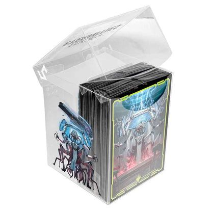 MTG Edge of Eternities 100ct Deck Protector Sleeves Clear Box Commander A Gaming Accessory by Ultra Pro 3
