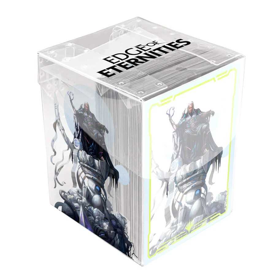 MTG Edge of Eternities 100ct Deck Protector Sleeves Clear Box Key Character PW Gaming Accessory by Ultra Pro 1