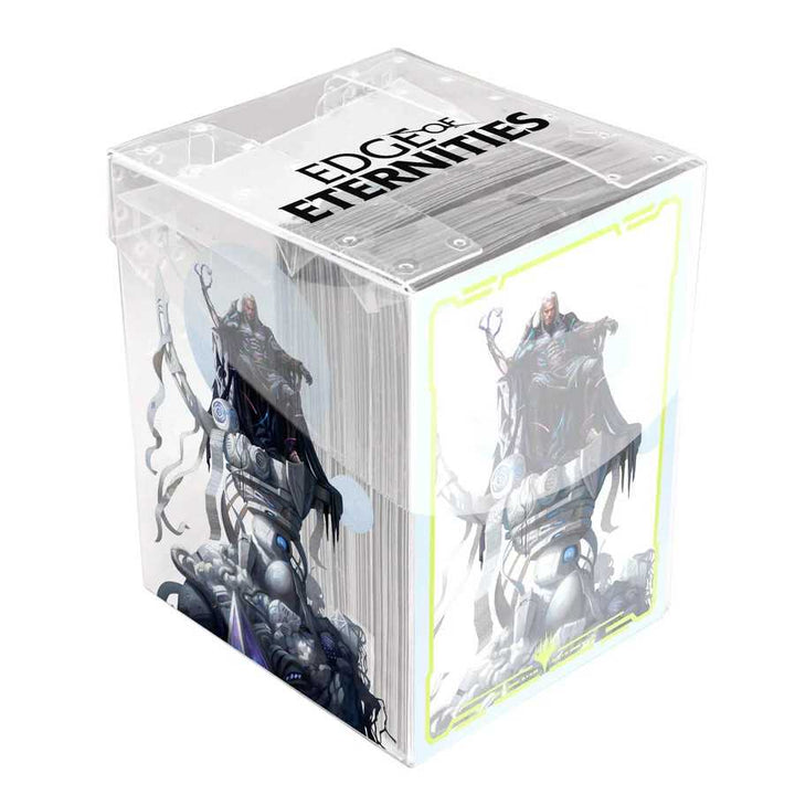 MTG Edge of Eternities 100ct Deck Protector Sleeves Clear Box Key Character PW Gaming Accessory by Ultra Pro 1