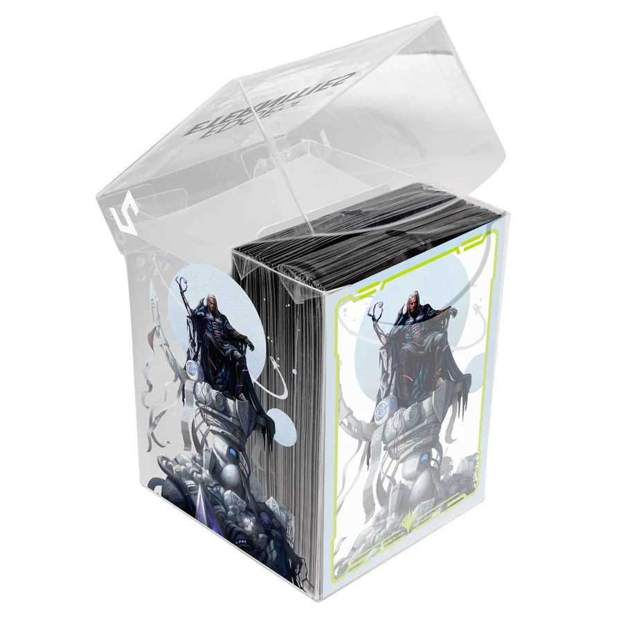 MTG Edge of Eternities 100ct Deck Protector Sleeves Clear Box Key Character PW Gaming Accessory by Ultra Pro 3