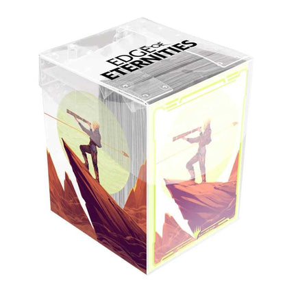 MTG Edge of Eternities 100ct Deck Protector Sleeves Clear Box Key Character Mythic Gaming Accessory by Ultra Pro 1
