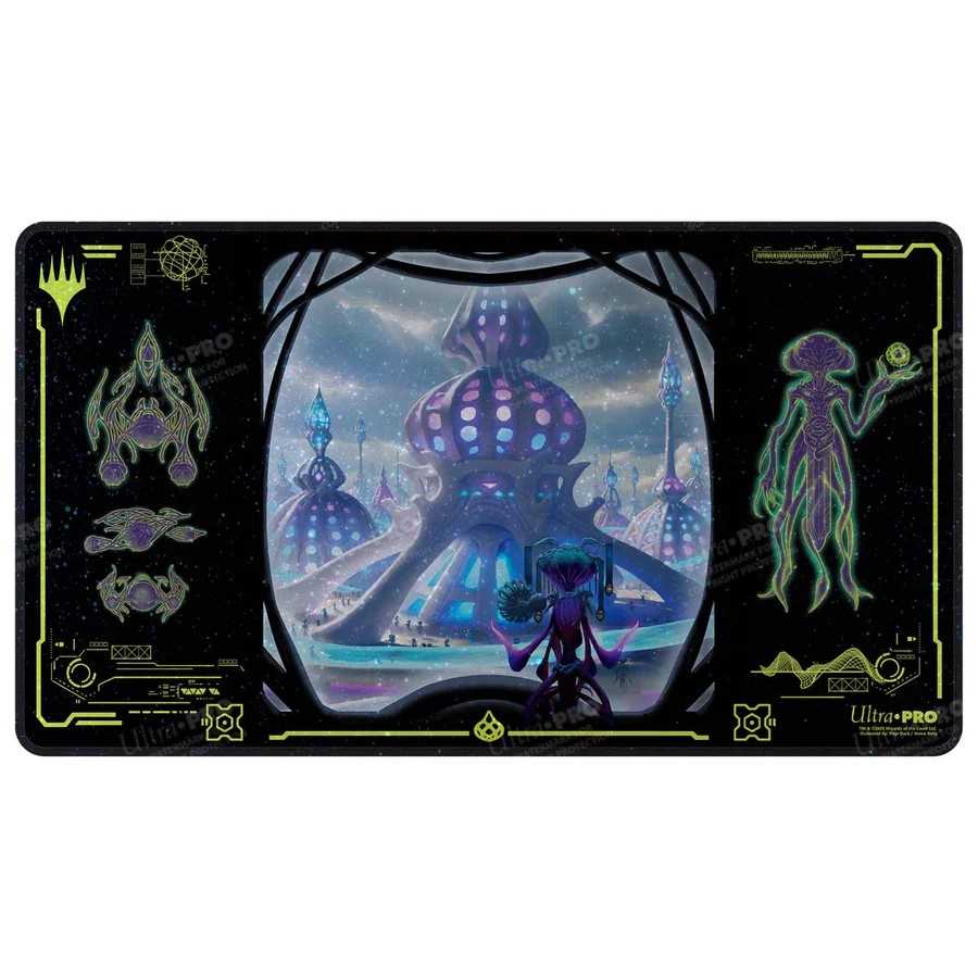 Magic: The Gathering - Edge of Eternities Holofoil Playmat Blue Mythic 1