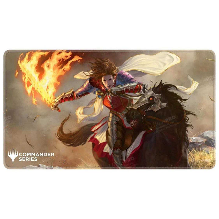 Magic the Gathering Commander Series Release 8 Stitched Edge Playmat Syr Gwyn Card Game Accessory
