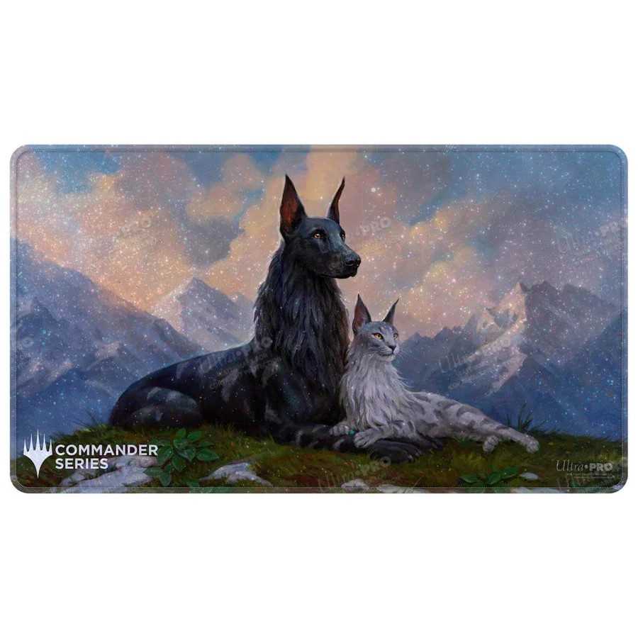 MTG Commander Series Release 8 Holofoil Playmat Rin and Seri Gaming Accessory by Ultra Pro 1