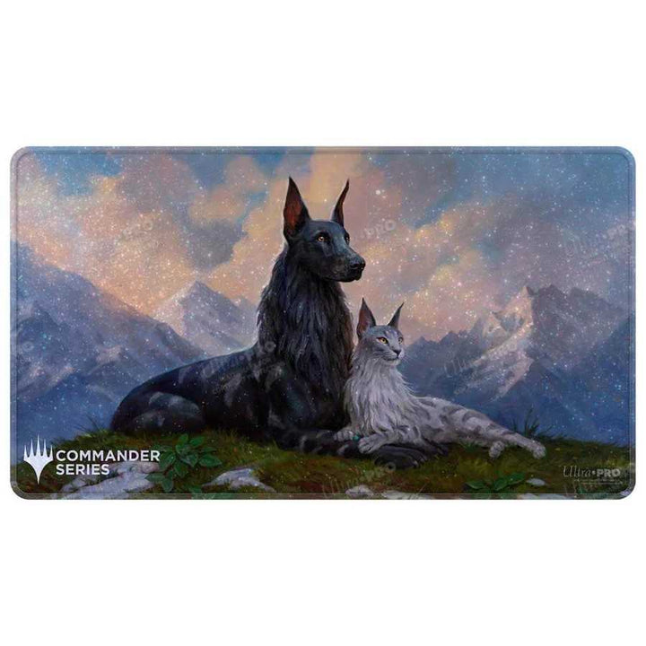 MTG Commander Series Release 8 Holofoil Playmat Rin and Seri Gaming Accessory by Ultra Pro 1