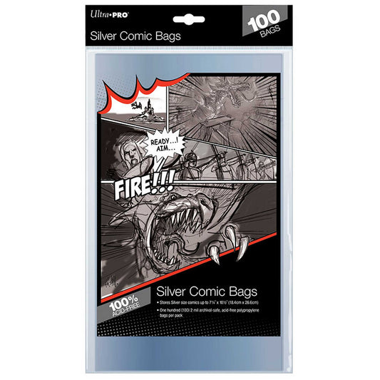Silver Comic Bags Gaming Accessory by Ultra Pro 1