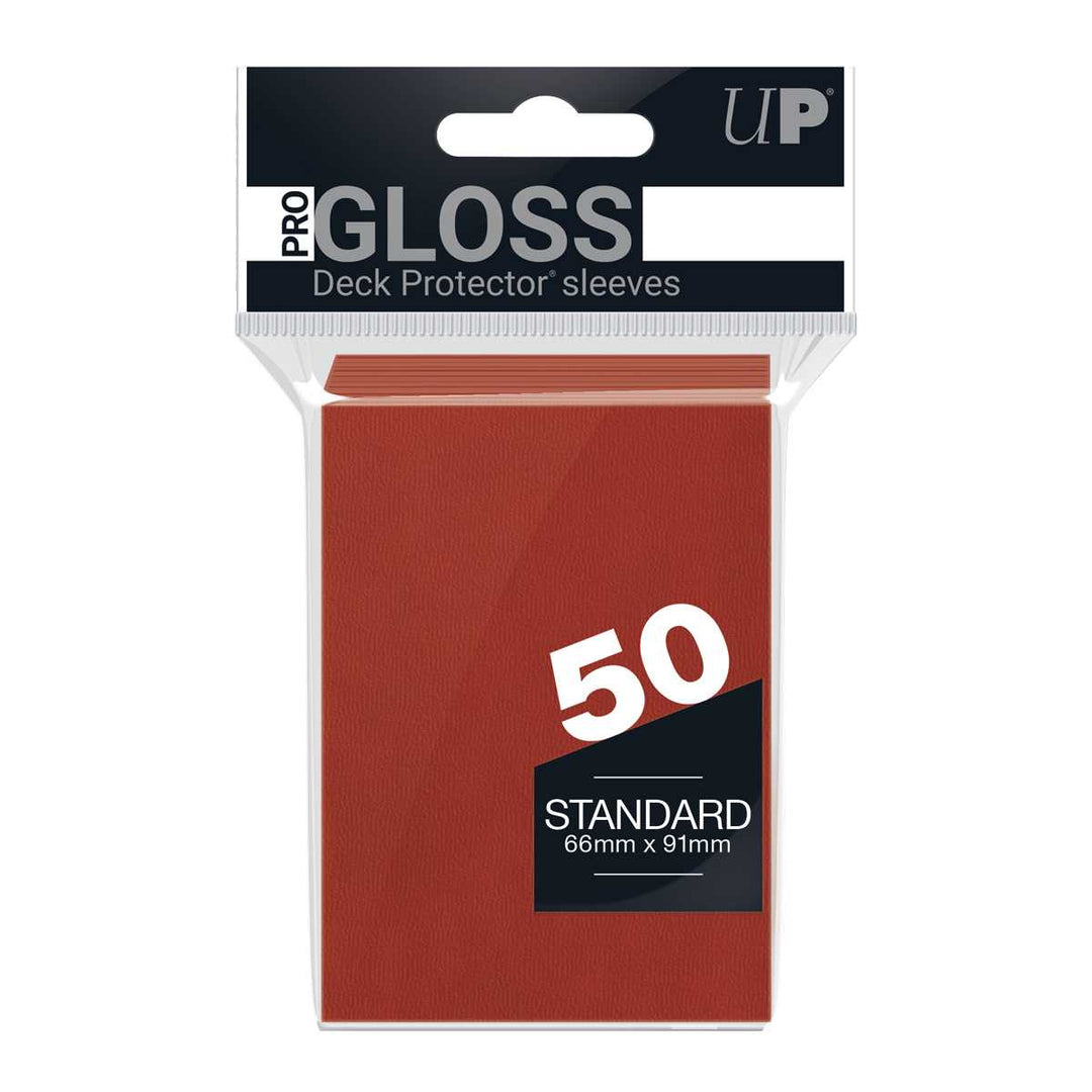 Standard Deck Protectors (50ct) - Red