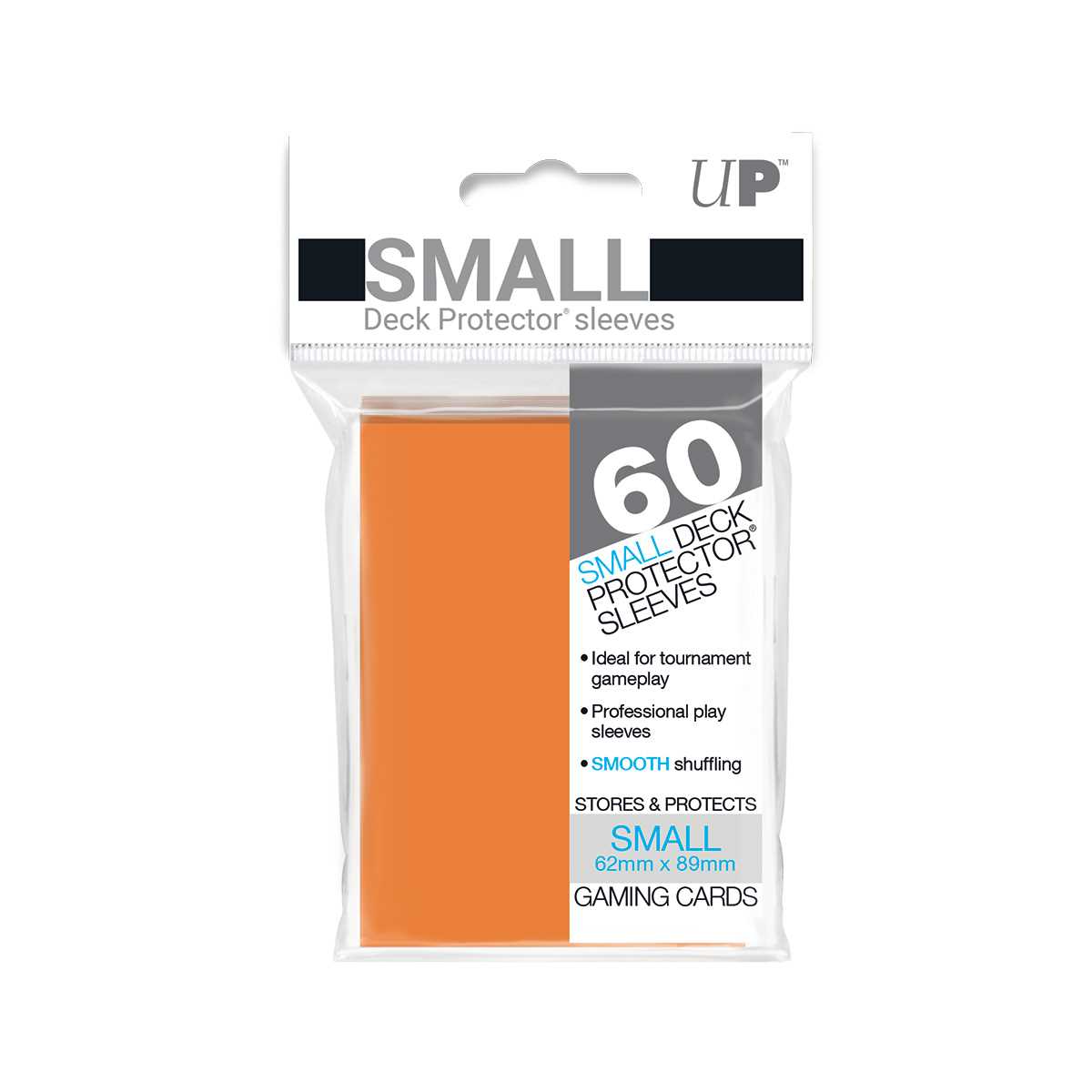Small Deck Protectors (60ct) - Orange 1