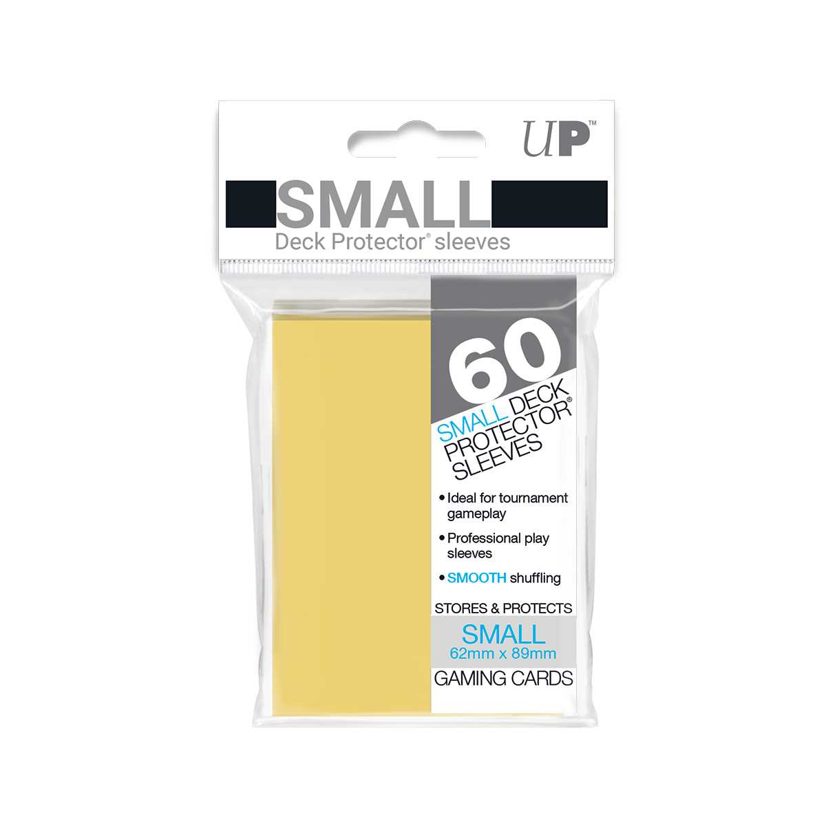Small Deck Protectors (60ct) - Yellow 1