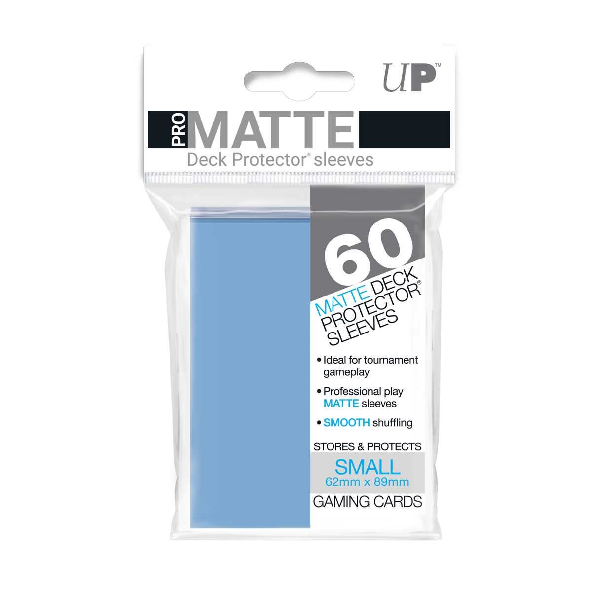 UNIT Pro Matte Small Deck Protectors 60 ct Light Blue Gaming Accessory by Ultra Pro 1